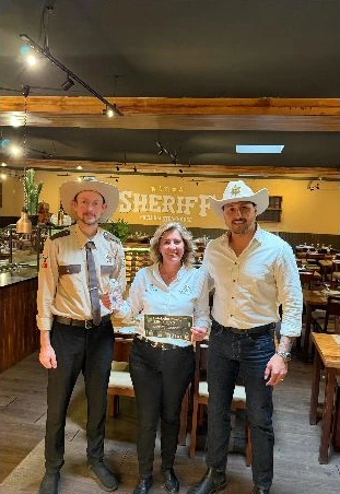Imagem real da SEEP em Sheriff Steakhouse