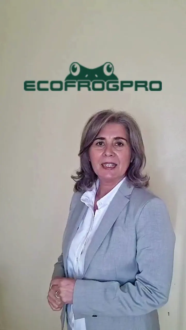 Zélia a apresentar o EcofrogPro no vídeo promocional da SEEP